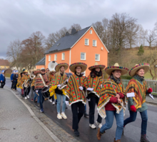 Faschingsumzug in Oberlichtenau 2022